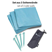 Qeedo Quick Coast Sidewalls, Pareti laterali, con protezione UV (3 pezzi)
