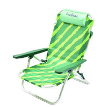 Pierre Cardin, Verde, Linea Haiti, Spiaggina Pieghevole Parigi, Mare giradino, 53x62x77