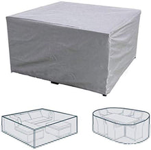 N / A Mobili 42Sizes terrazza Giardino Esterno coperture Impermeabili Pioggia slipcovers Neve Divano, Tavolo, Argento parapolvere Sedia, 90x90x90cm