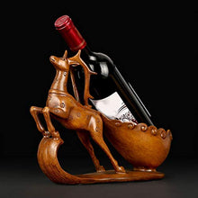 Craft Sika Deer Ornaments Creative Sika Deer Storage Wine Rack per Bar Home Store