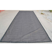 Moolo Rete ombreggiante Shading Net, Encryption Sunscreen 1.8Mx6M 8 Pin Forato Giardino Balcone Grigio Giardino (Dimensioni : 1.8Mx6M(Non-Flammable))
