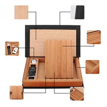 Cigar Humidor, Legno di Cedro Solido Cigar Box Libro Cigar Box con Il Sigaro Cutter 5 Sticks (260 * 163 * 40MM),A
