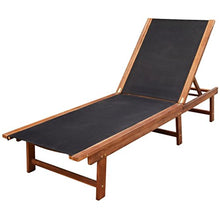 vidaXL Legno di Acacia Lettino da Esterno Sdraio Giardino Prendisole Spiaggia
