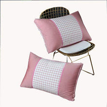 KQUZ& Cuscino di Cotone per Adulti Cuscino Singolo Studente Pillow Hotel Cuscino Morbido E Confortevole Cuscino,Pink
