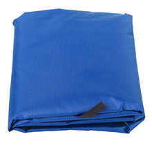 Oumefar Cuscino per Altalena a 3 posti Coprisedile per Altalena Leggero Impermeabile per Cortile per Patio(Dark Blue (Supplier Specification: Blue))