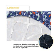 Hugs IDEA Starry Night By Vincent Van Gogh - Copridivano super elasticizzato, tessuto jacquard spandex con fondo elastico per cani, gatti, bambini, lavabile per 3 cuscini divano