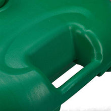 Relaxdays Base per Ombrellone, da Riempire con Acqua o Sabbia, Asta D: 25-32mm, Piedistallo in Plastica, 44x42 cm, Verde