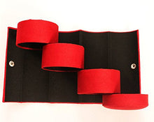 SaySure - 1pc Scarlet Cylinder Accessories Cases Red Jewelry Holder Organizer