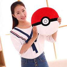 XKMY 30 cm Pokeball forma farcito e peluche giocattoli bambini cuscino Pokeball giocattoli cuscino