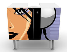 Apalis Mobile per lavabo Design DJane Spicy 60x55x35cm, Basso, Larghezza: 60cm, Regolabile, mobiletto da lavandino, lavandino, mobiletto da lavabo, lavabo, mobiletto, Bagno, Bagnetto, Mobile da Bagno