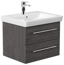 Mobile bagno con lavabo Villeroy & Boch Subway 2.0 60cm antracite venato
