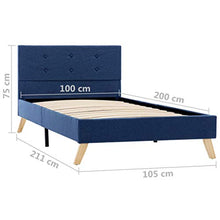 SKM Giroletto Blu in Tessuto 100x200 cm (20.05kg)