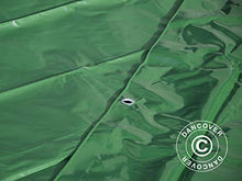 Dancover Telo Telone occhiellato 4x6m, PVC 600g/m² Verde, Ignifugo