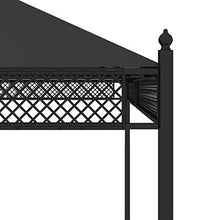 vidaXL Gazebo con Tende 3,5x3,5x3,1 m Antracite