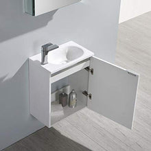 Wunderbad Mobili da Bagno per Ospiti Miami, in Bianco o wengé