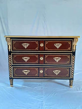 Antico Reale Louis XIV. Louises Rokoko - Mobile stile barocco, larghezza: 129 cm, colore noce