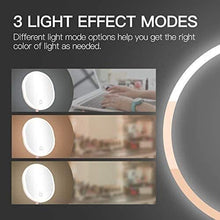 Specchio Specchi da Trucco con Luce LED Naturale Bianco Luce Daylight stoccaggio Staccabile