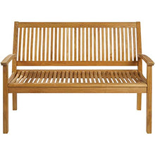 CENTRAL PARK - Panca da giardino Aloisa Teck, 128 cm