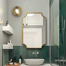 Bathroom mirror Specchio da Bagno Moderno e Semplice Specchio da toeletta in Stile Europeo Specchio da Bagno a Specchio da Parete