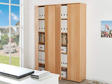 Inter Link Armadio multifunzione in legno effetto faggio