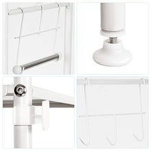 Scaffale Bagno e WC Mobile da Mettere sopra al WC, Mobile sopra toilettes, 3 Ripiani (bianco)