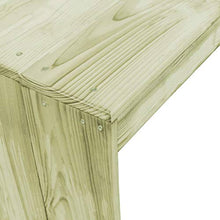 FAMIROSA Tavolo da Bar 170x60x110 cm in Legno di Pino Impregnato