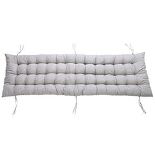Sedia a sdraio da giardino, reclinabile, con cuscino con imbottitura spessa Gray