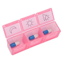Pillole settimanali Box - 21 Griglia 7 giorni Pillole Scatola per medicinali Portapillole portatile da viaggio Dispenser Pillole Contenitore per medicinali Custodia