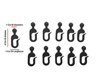 FP-TECH Ganci di Ricambio per Teli Gazebo da Giardino