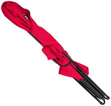 LAFUMA Pop Up XL Sdraio Tripolina Telaio Nero Tela Rosso Garance