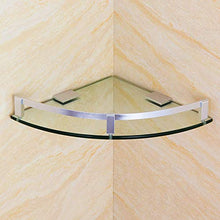 Spazio in alluminio per bagno, angolo in vetro, appendiabiti a parete singola, appendiabiti da bagno, appendiabiti a triangolo, organizer per bagno