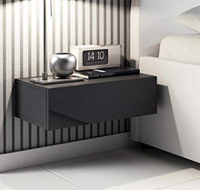 muebles bonitos - Comodino di Design sospeso Europa Colore Nero