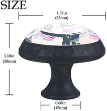 Black White Skulls Pomelli per Porta Set di 4 Pomelli per Mobili Manopole per Cassetti Cucina Armadio Vetro