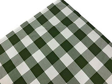 Tovaglia da giardino per interni ed esterni, verde a quadretti, 100 x 100 cm
