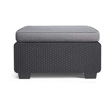 Keter Salta Footstool - Poggiapiedi con Cuscino - 72,5X59,5X33,8