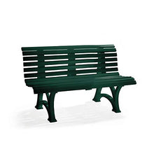 Unimet Blome-Tillmann Neptun/Helgoland Banco del Giardino di plastica Frame Bianco