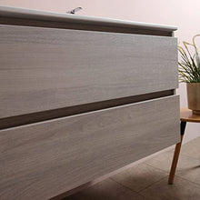 Kiamami Valentina MOBILE BAGNO 120 CM CON DUE CASSETTI E DOPPIO LAVABO | BERLIN