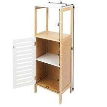 Limal Armadietto per la casa, Legno, Bianco, 96,5x30x30cm