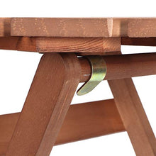 LZKW Tavolo in Legno, Pieghevole Pratico Tavolo Pieghevole Portatile, per Cafe Home
