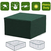 Coperture per mobili da giardino, coperture per mobili, coperture per mobili da giardino impermeabili, coperture rettangolari, coperture per tavoli da giardino rettangolari antivento anti-UV in tessu