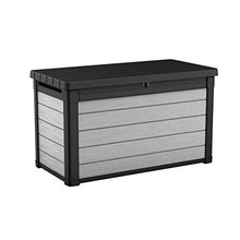 Keter Baule Denali Grigio 380 Lt In Resina Cm 122.9X62.1X70.9 H