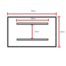 EMH tettuccio sostitutivo per Dondolo da Giardino Amaca di 205 cm