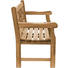 Panchina da giardino XXL in legno massiccio di teak
