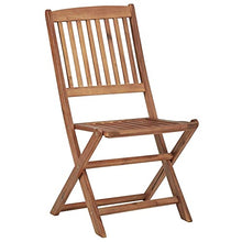 vidaXL Sedie da Giardino Pieghevoli 2pz con Cuscini Massello d'Acacia