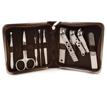 Classic Manicure Set - Large Brown