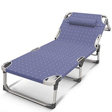 Generic Brands Letto Pieghevole Lettini Prendisole Letto Singolo Lettino da Campeggio Ufficio Siesta Letto Reclinabili Sedia Pieghevole Letto Semplice con Rinforzo Cuscino Regolabile Estate