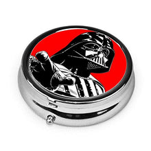 Star Wars - Contenitore porta pillole rotondo portatile per medicina a tre scomparti