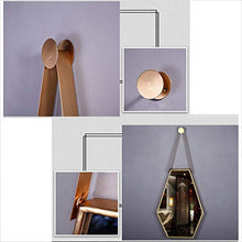 IG Specchio da Bagno in Ferro Battuto/Specchio da Bagno a Specchio a Parete a Muro/Specchio per Vanità