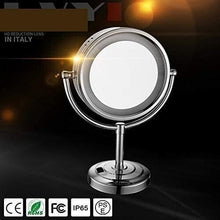 Specchio Specchi di vanità a Parete, a LED Europeo 3 Volte ingrandimento Trucco per Trucco
