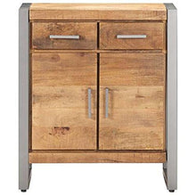vidaXL Credenza 60x35x72 cm in Legno di Mango Grezzo